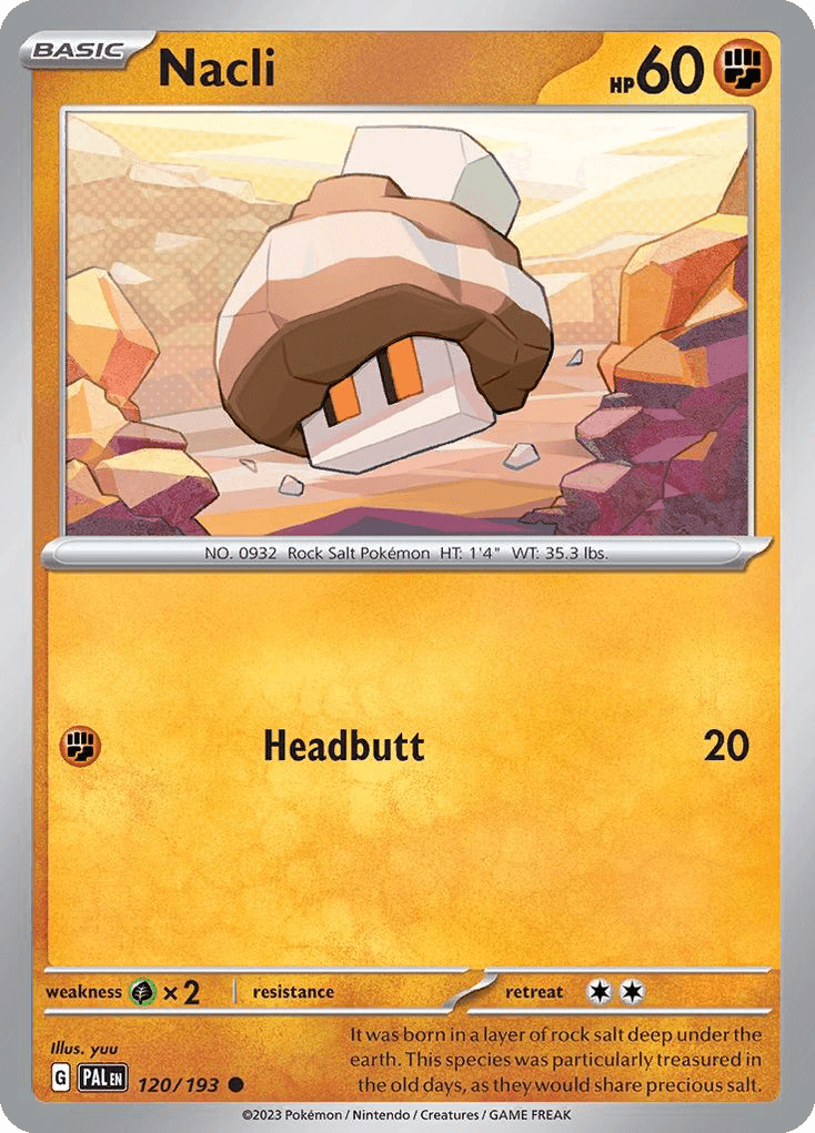 Nacli Paldea Evolved