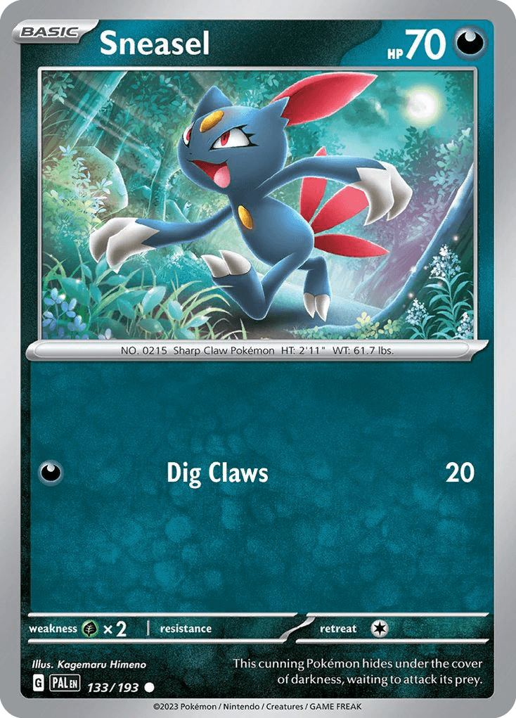 Sneasel Paldea Evolved