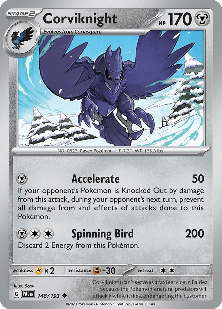 Corviknight Paldea Evolved