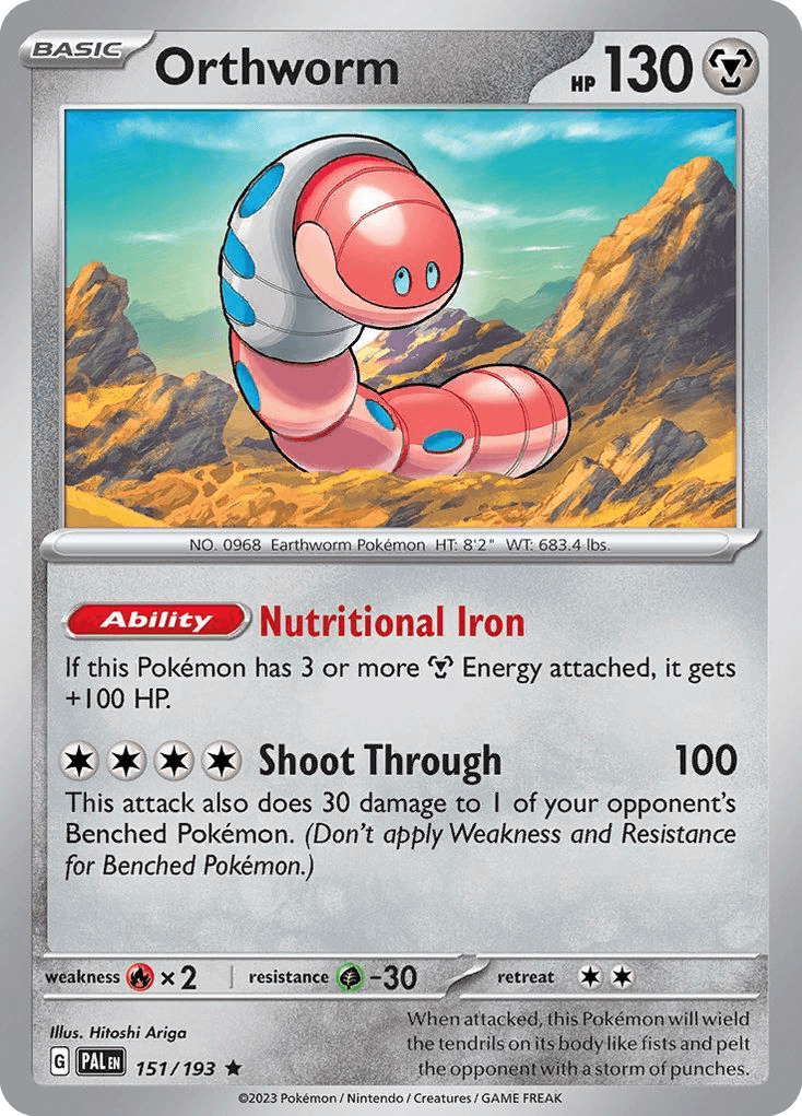 Orthworm Paldea Evolved
