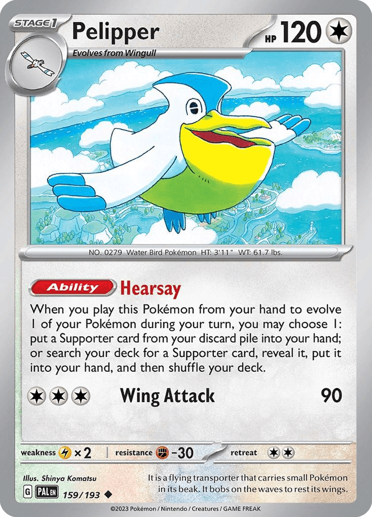 Pelipper Paldea Evolved