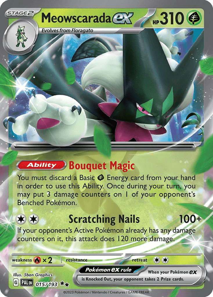 Meowscarada ex Paldea Evolved