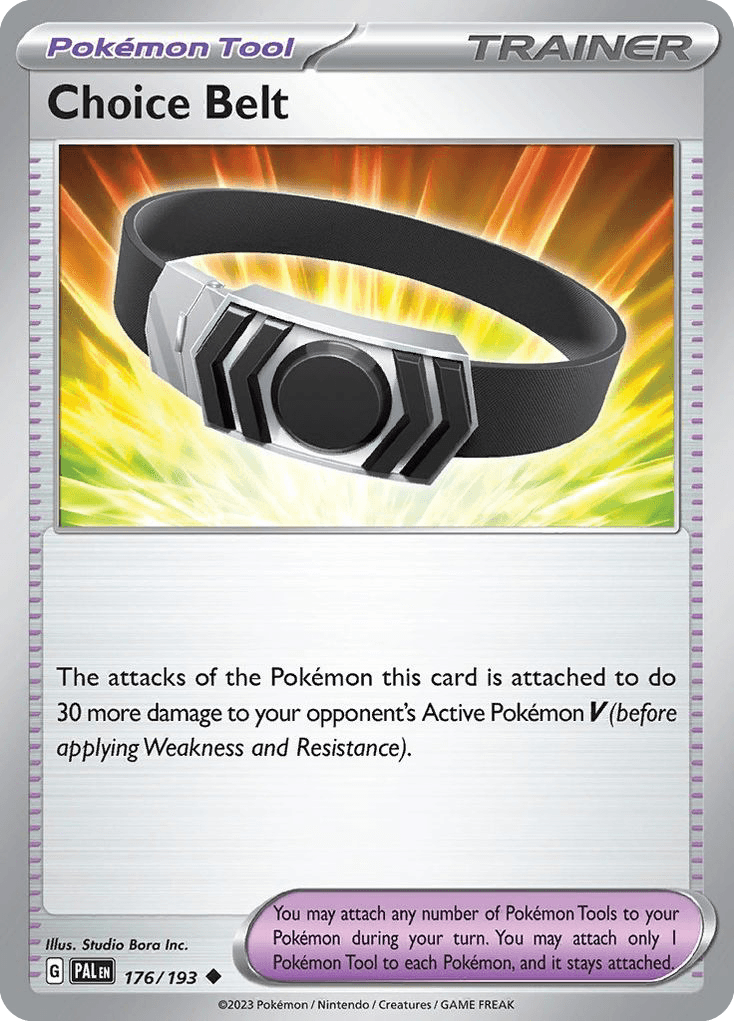 Choice Belt Paldea Evolved