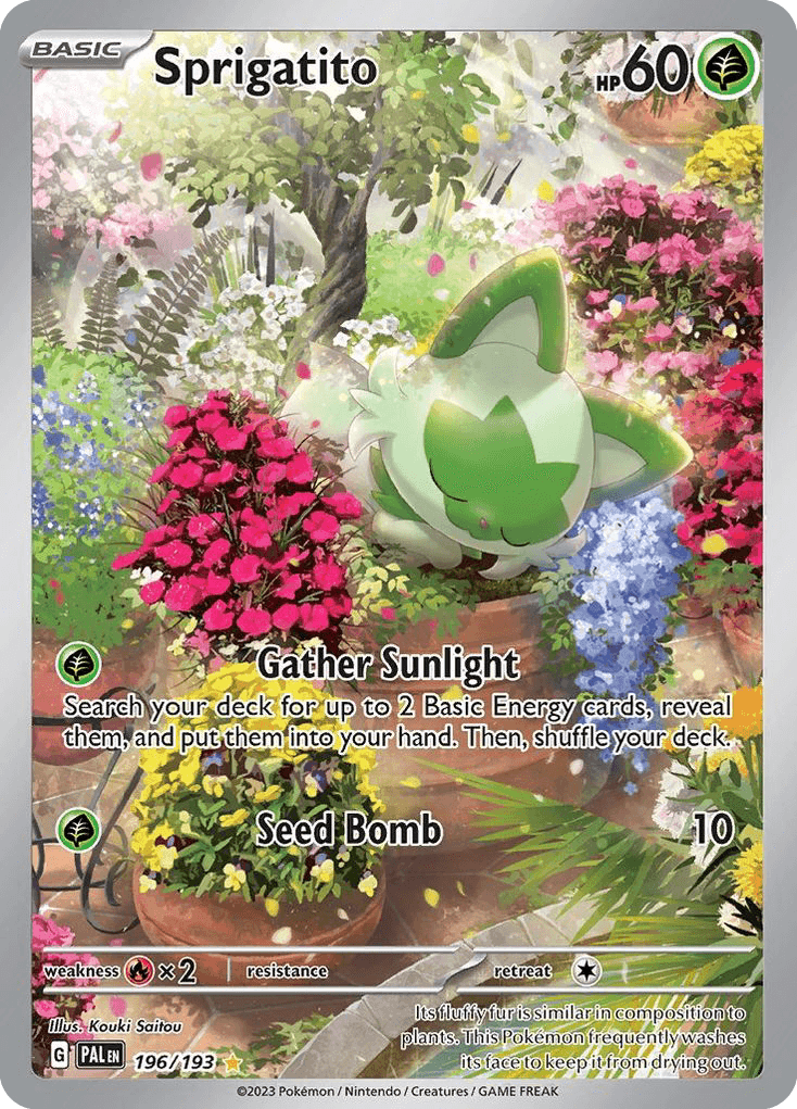 Sprigatito Paldea Evolved
