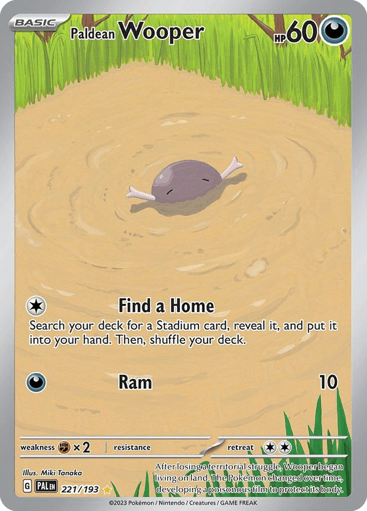 Paldean Wooper Paldea Evolved