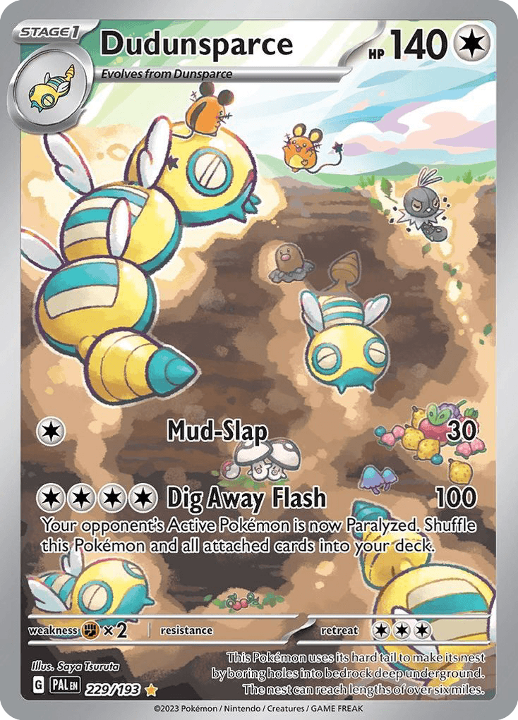 Dudunsparce Paldea Evolved