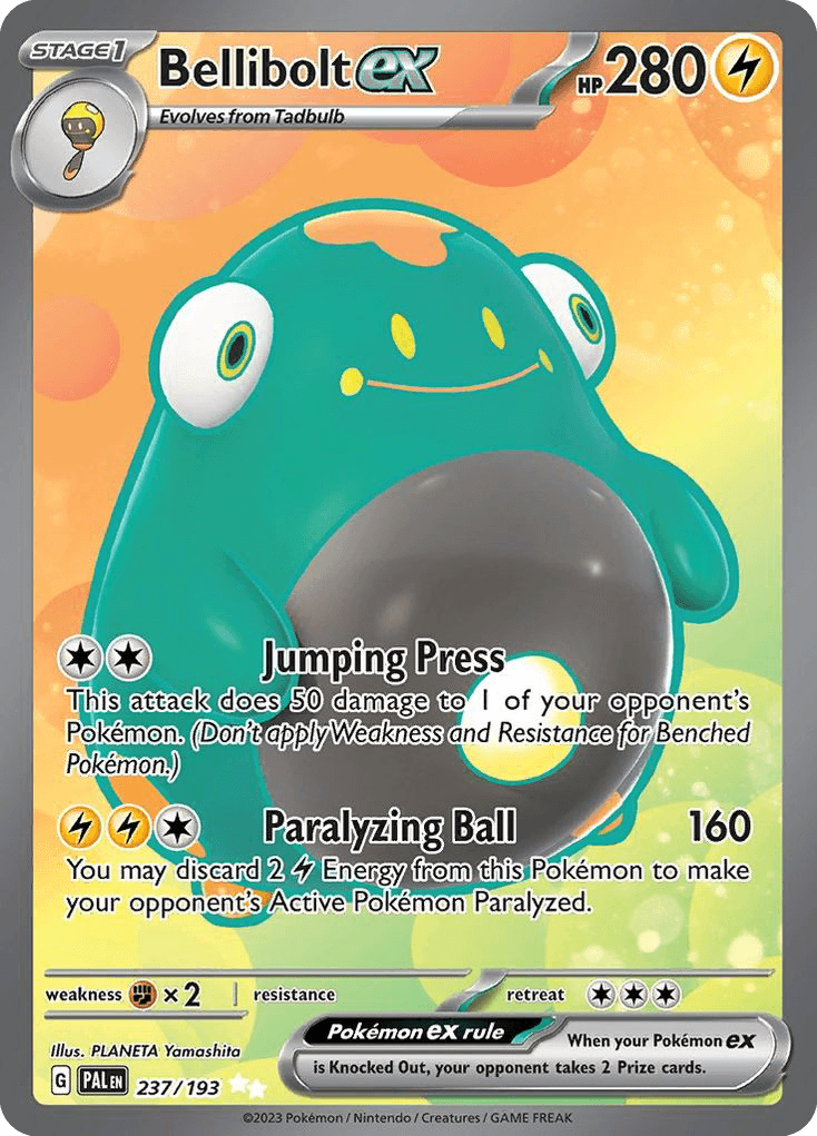 Bellibolt ex Paldea Evolved