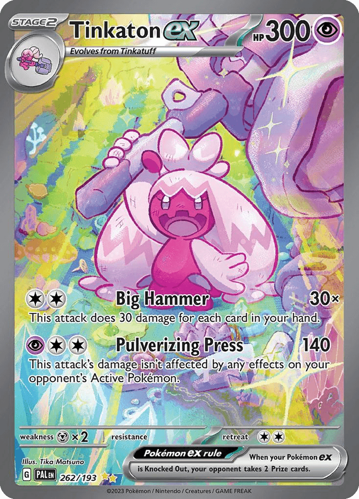 Tinkaton ex Paldea Evolved