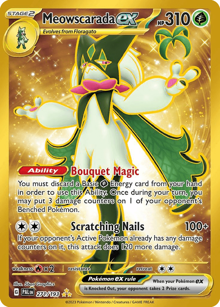 Meowscarada ex Paldea Evolved