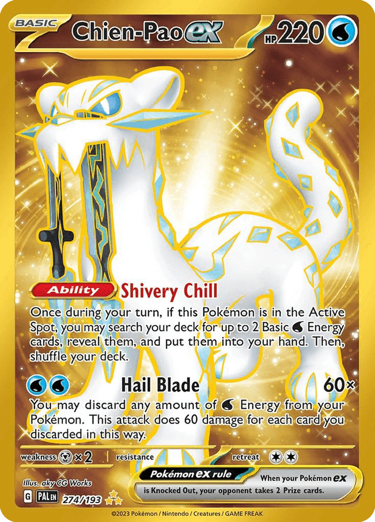 Chien-Pao ex Paldea Evolved