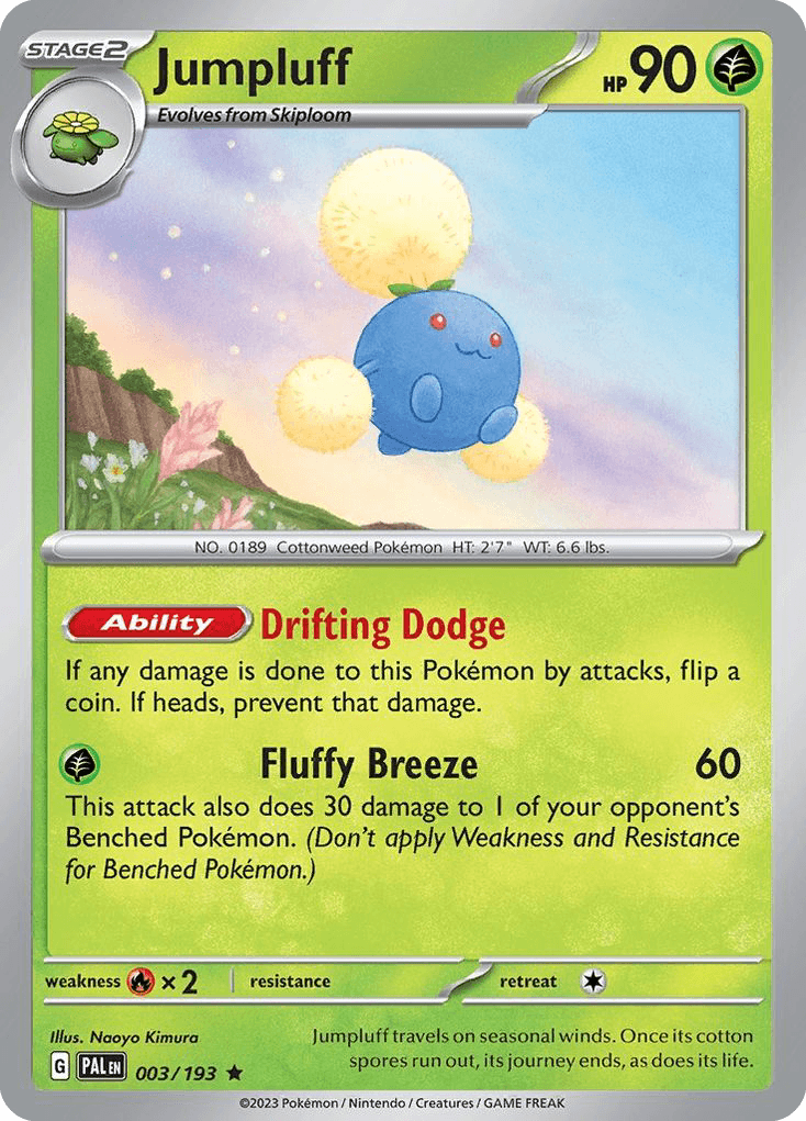 Jumpluff Paldea Evolved