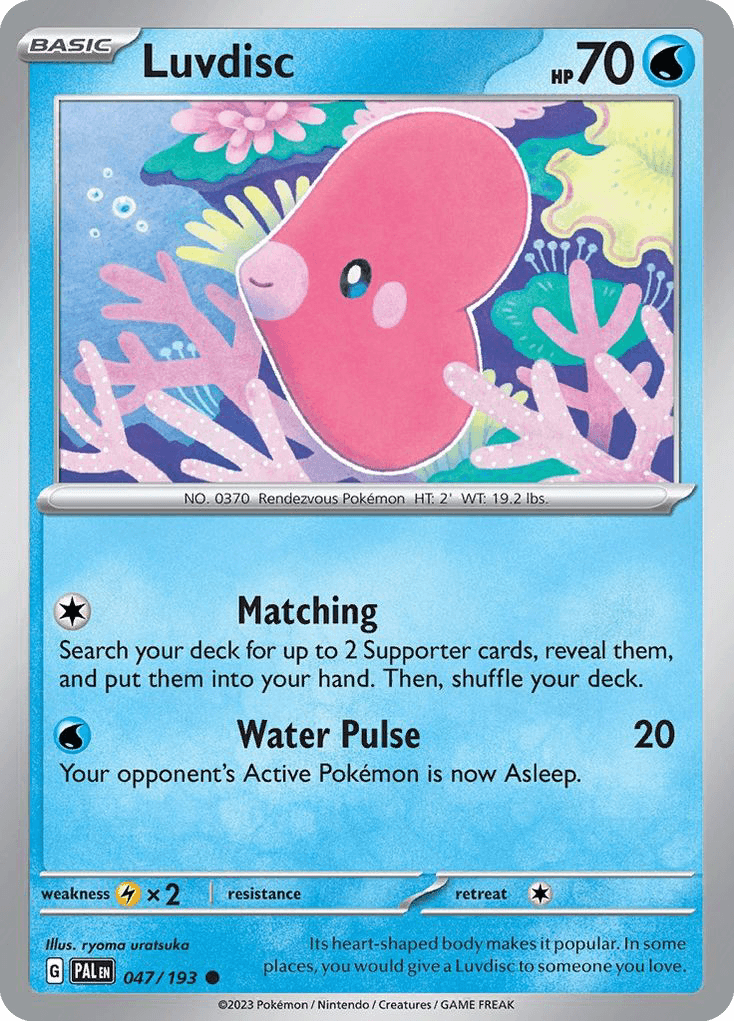 Luvdisc Paldea Evolved