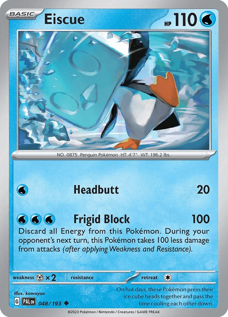 Eiscue Paldea Evolved