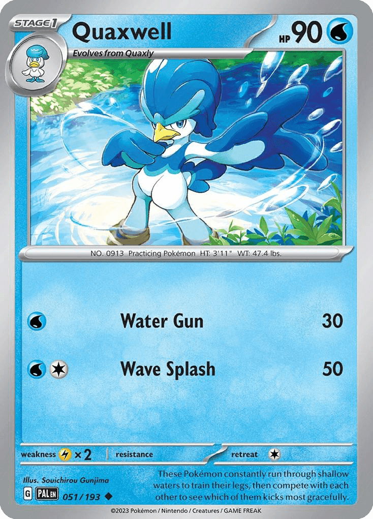 Quaxwell Paldea Evolved