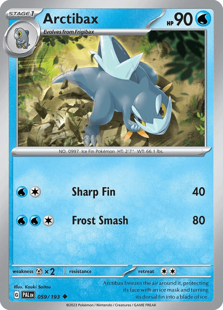 Arctibax Paldea Evolved
