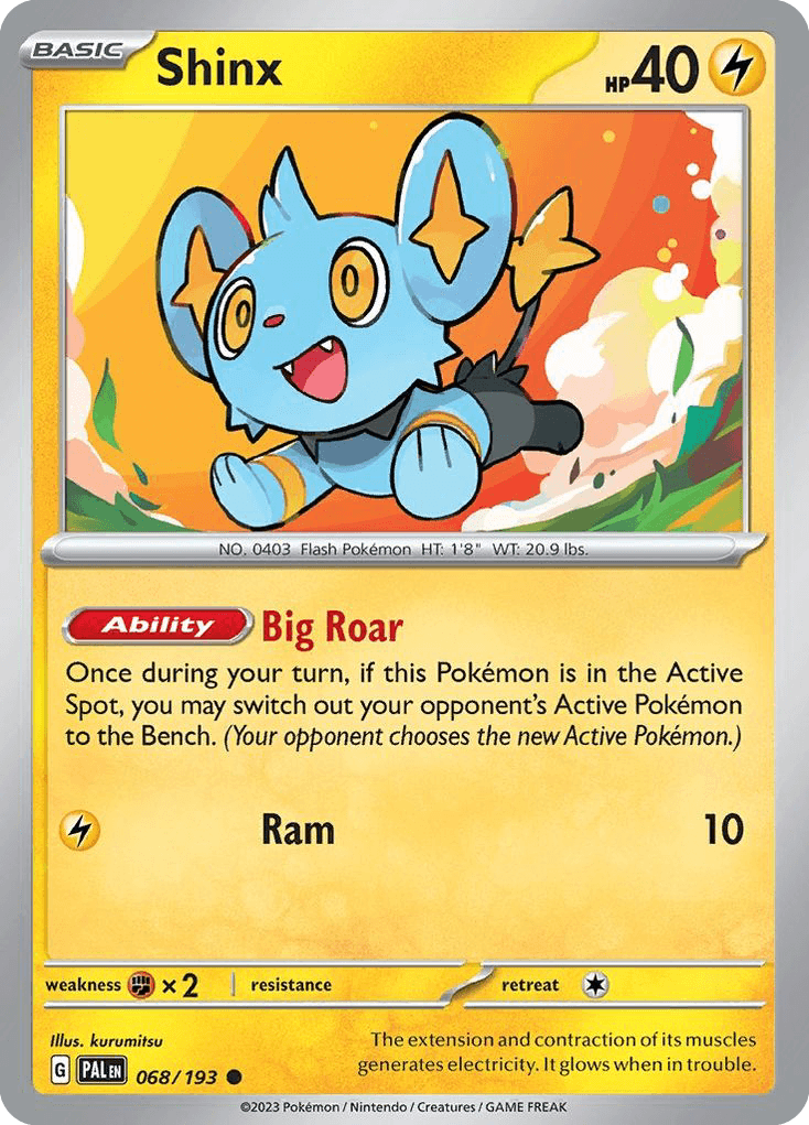 Shinx Paldea Evolved