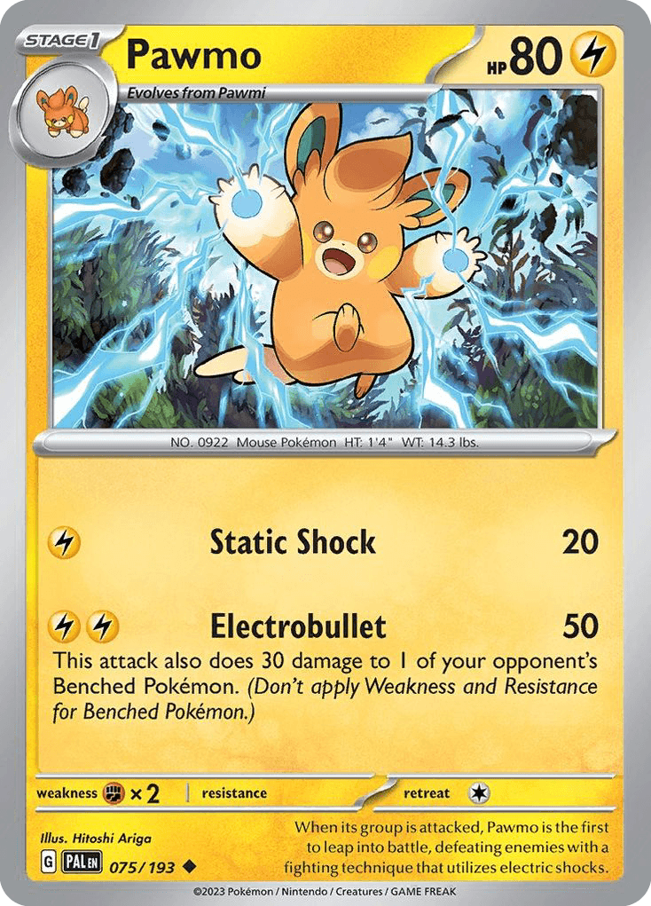 Pawmo Paldea Evolved