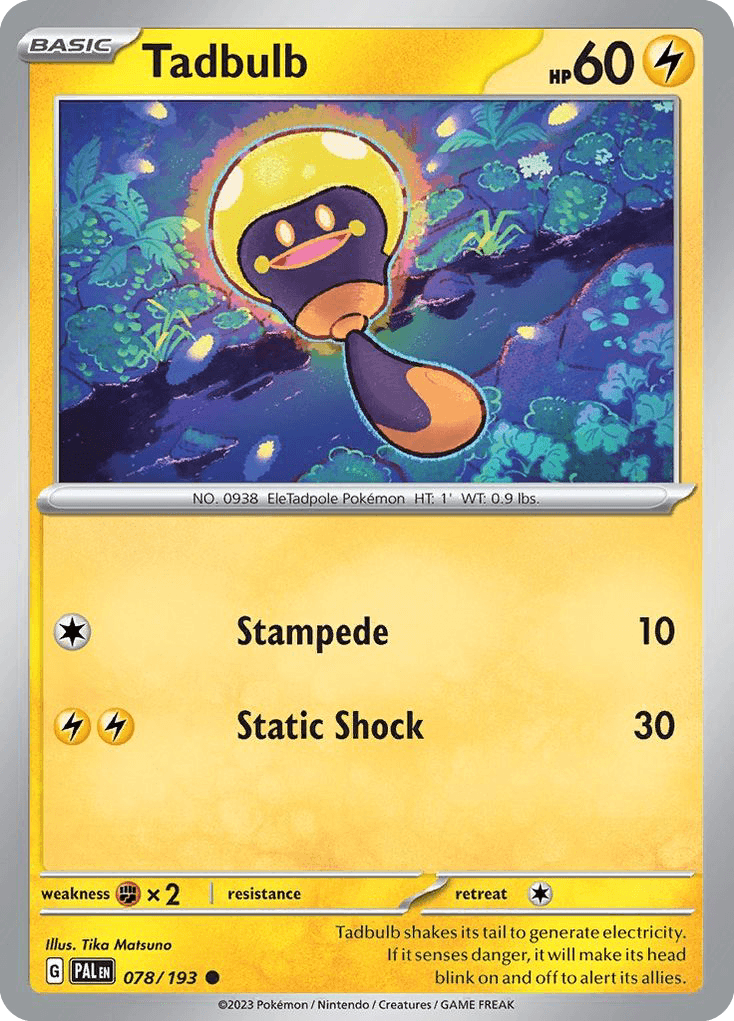 Tadbulb Paldea Evolved