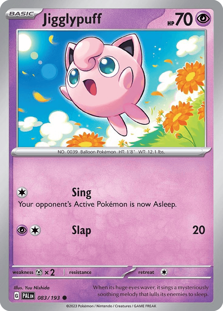 Jigglypuff Paldea Evolved
