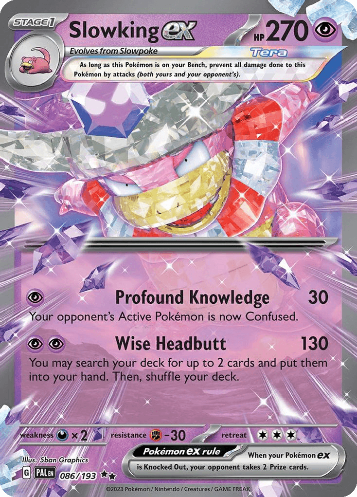 Slowking ex Paldea Evolved
