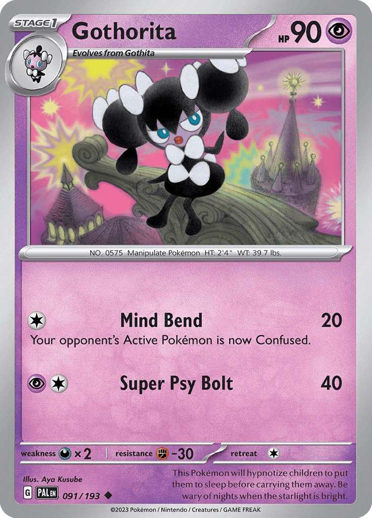 Gothorita Paldea Evolved