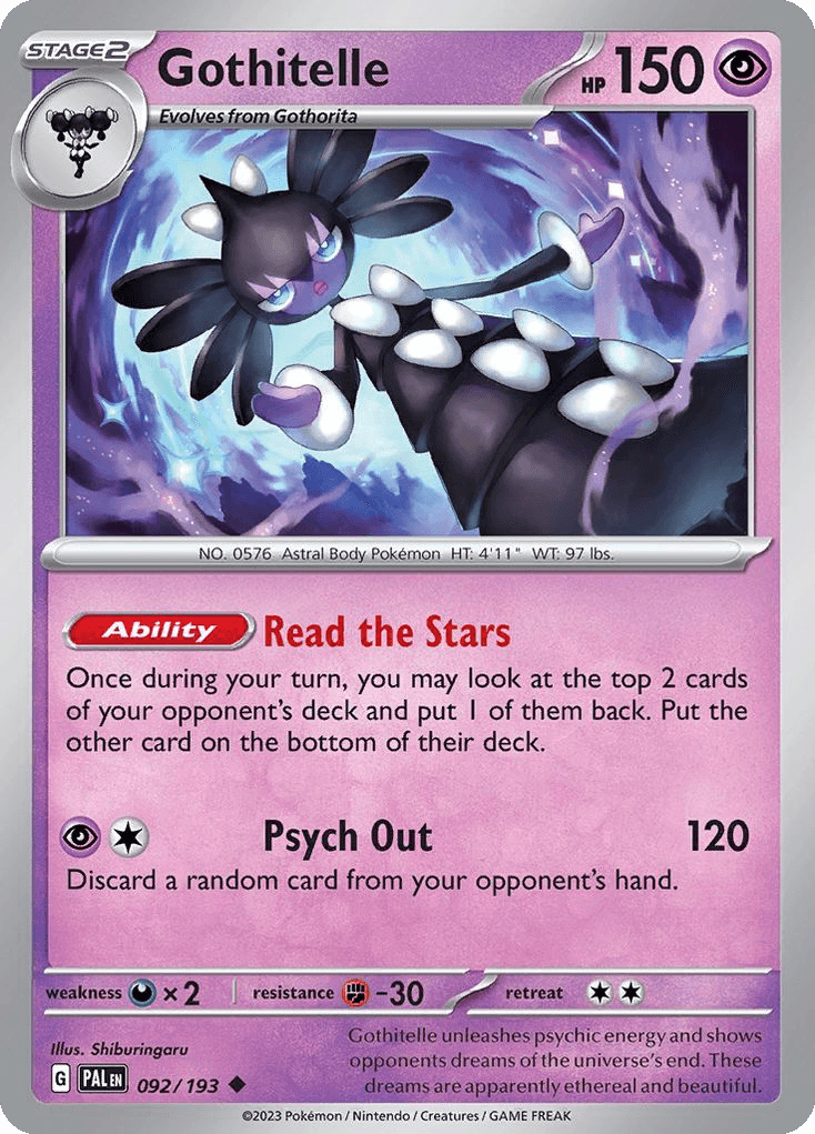 Gothitelle Paldea Evolved