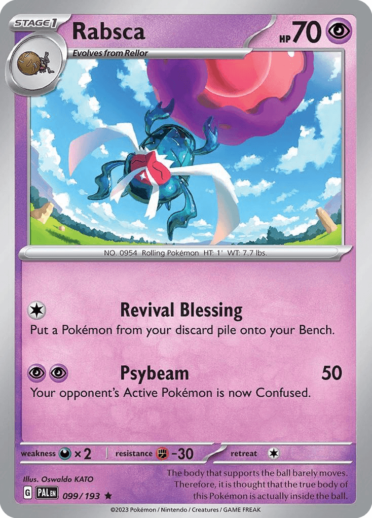 Rabsca Paldea Evolved
