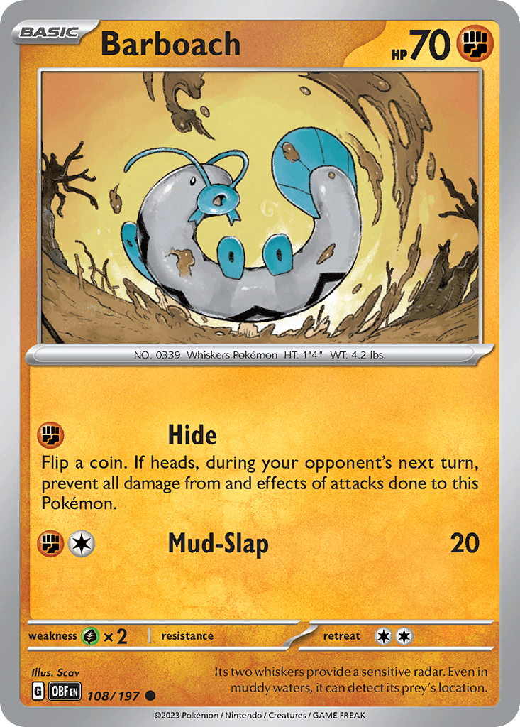 Barboach Obsidian Flames