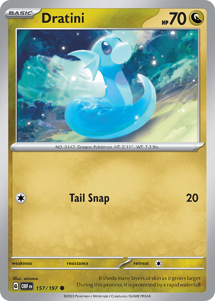Dratini Obsidian Flames