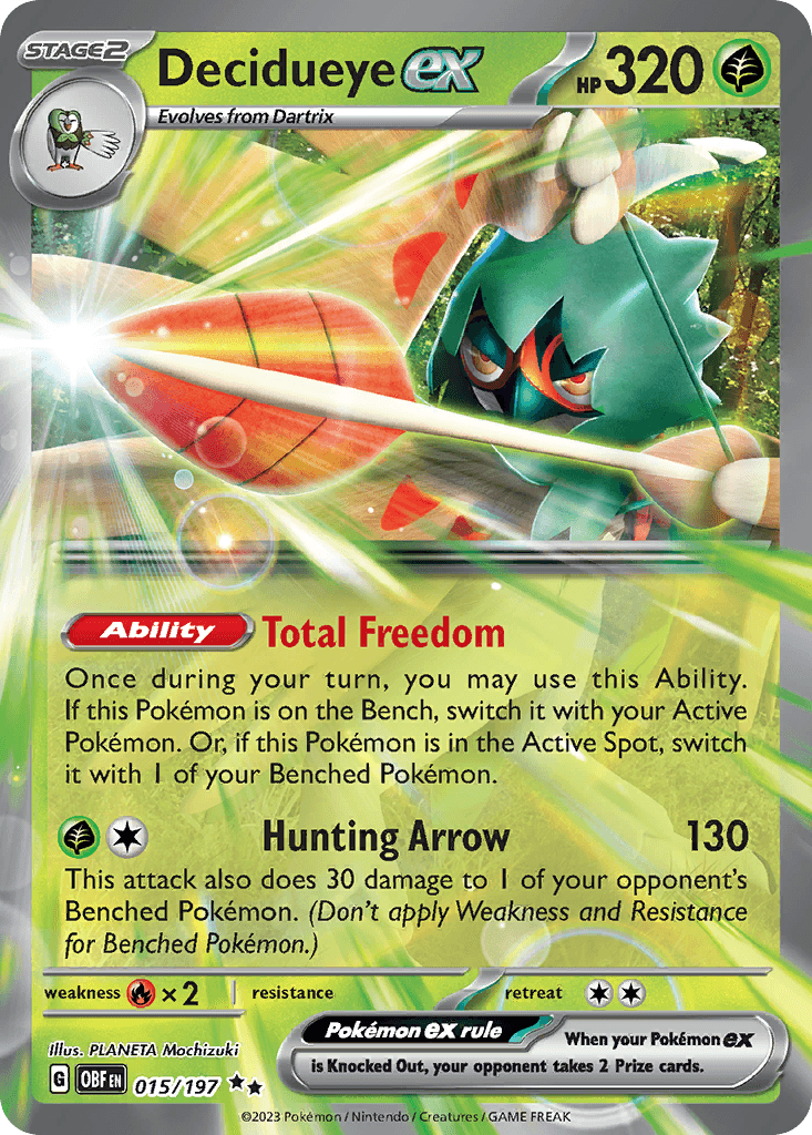 Decidueye ex Obsidian Flames