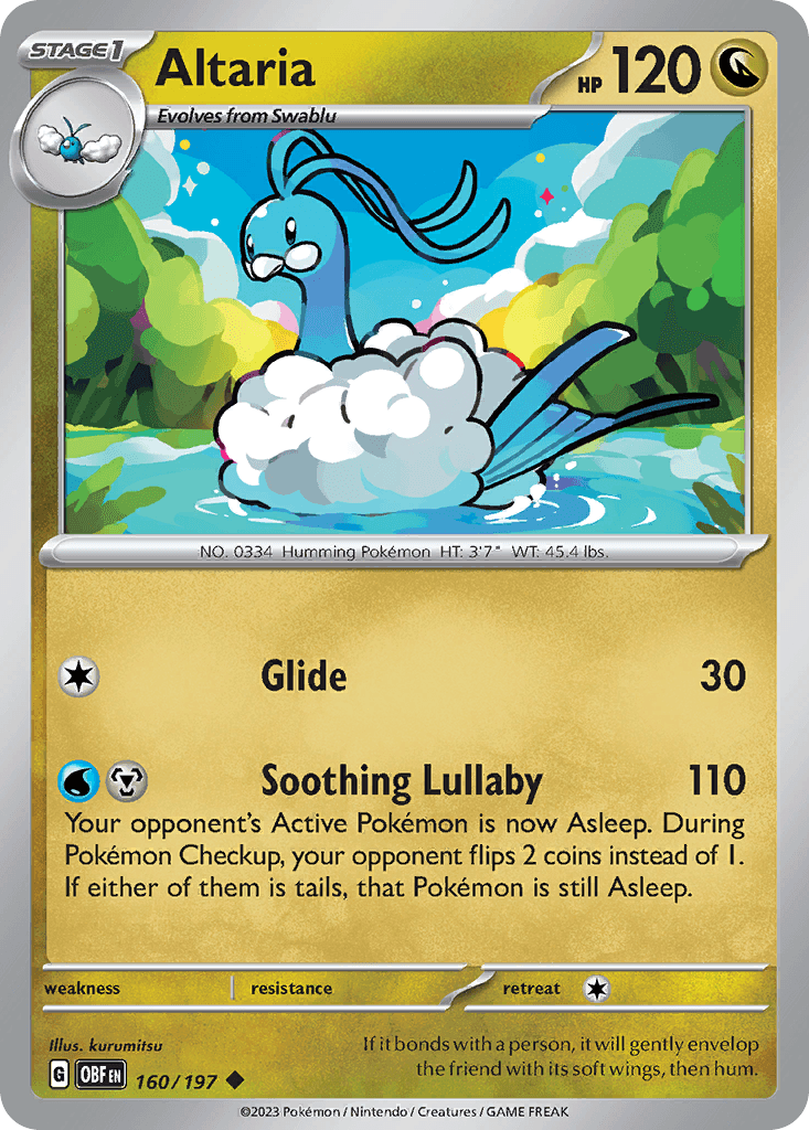 Altaria Obsidian Flames