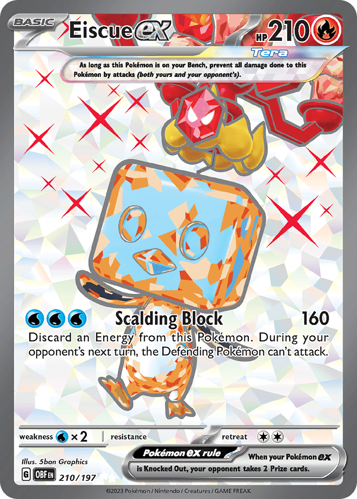 Eiscue ex Obsidian Flames