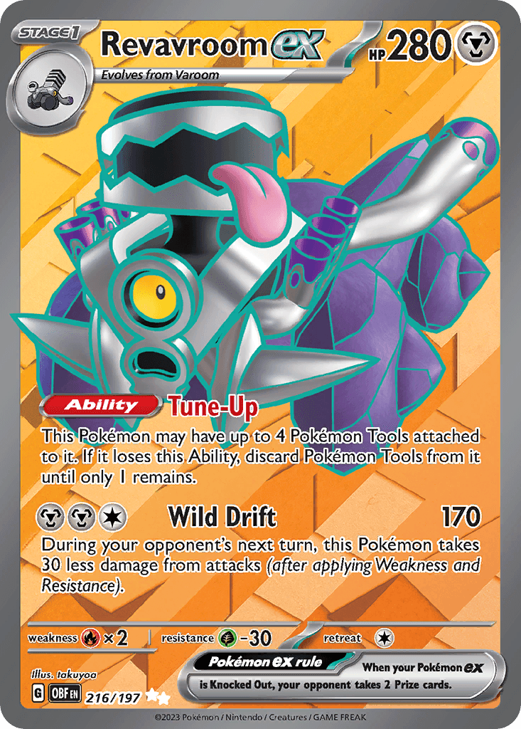 Revavroom ex Obsidian Flames