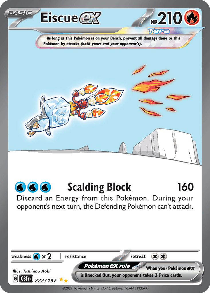 Eiscue ex Obsidian Flames