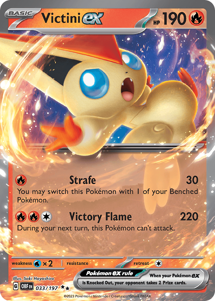 Victini ex Obsidian Flames