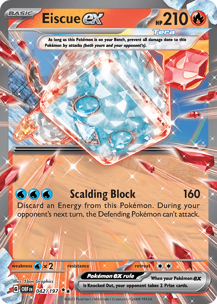 Eiscue ex Obsidian Flames