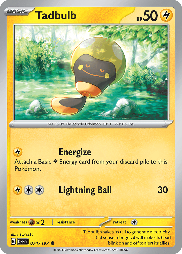 Tadbulb Obsidian Flames