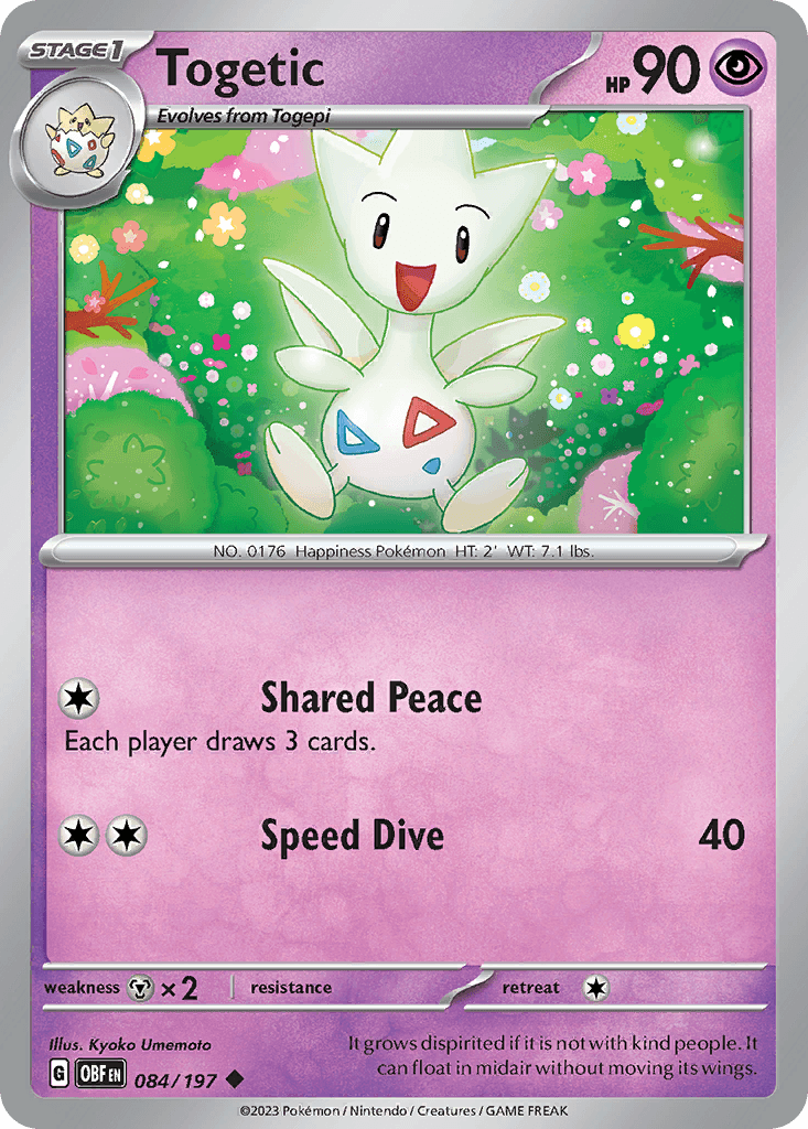 Togetic Obsidian Flames