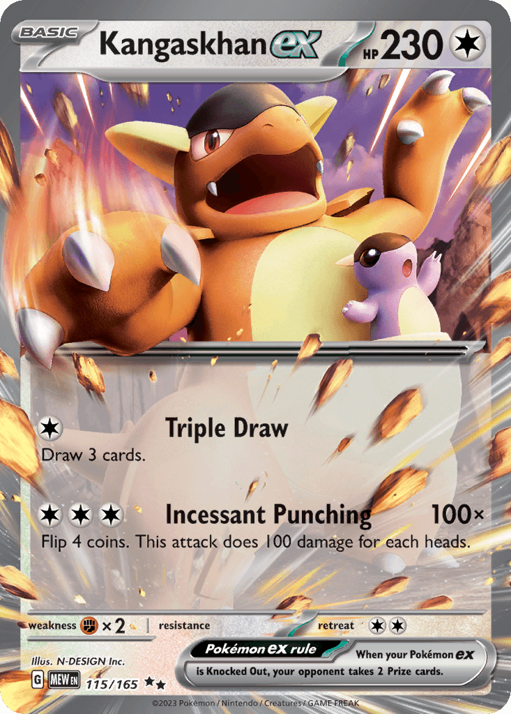 Kangaskhan ex 151