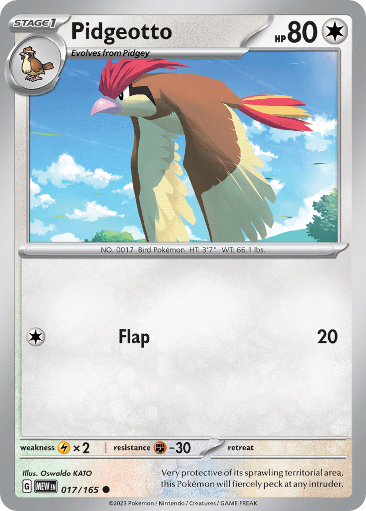 Pidgeotto 151