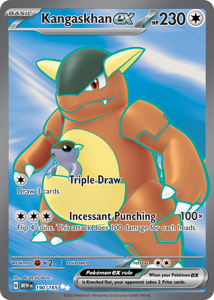 Kangaskhan ex 151