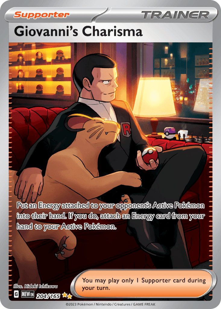 Giovanni's Charisma 151