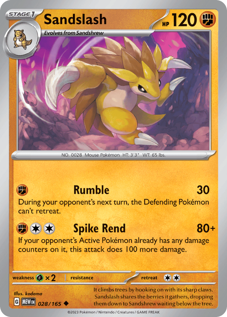Sandslash 151