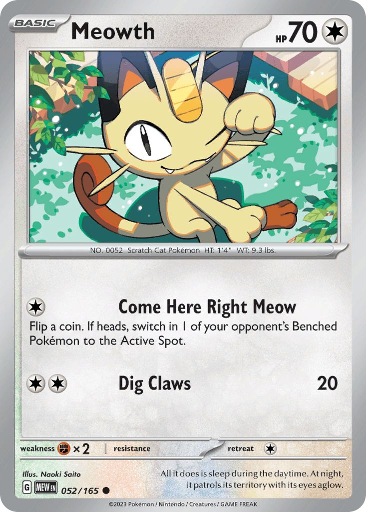Meowth 151