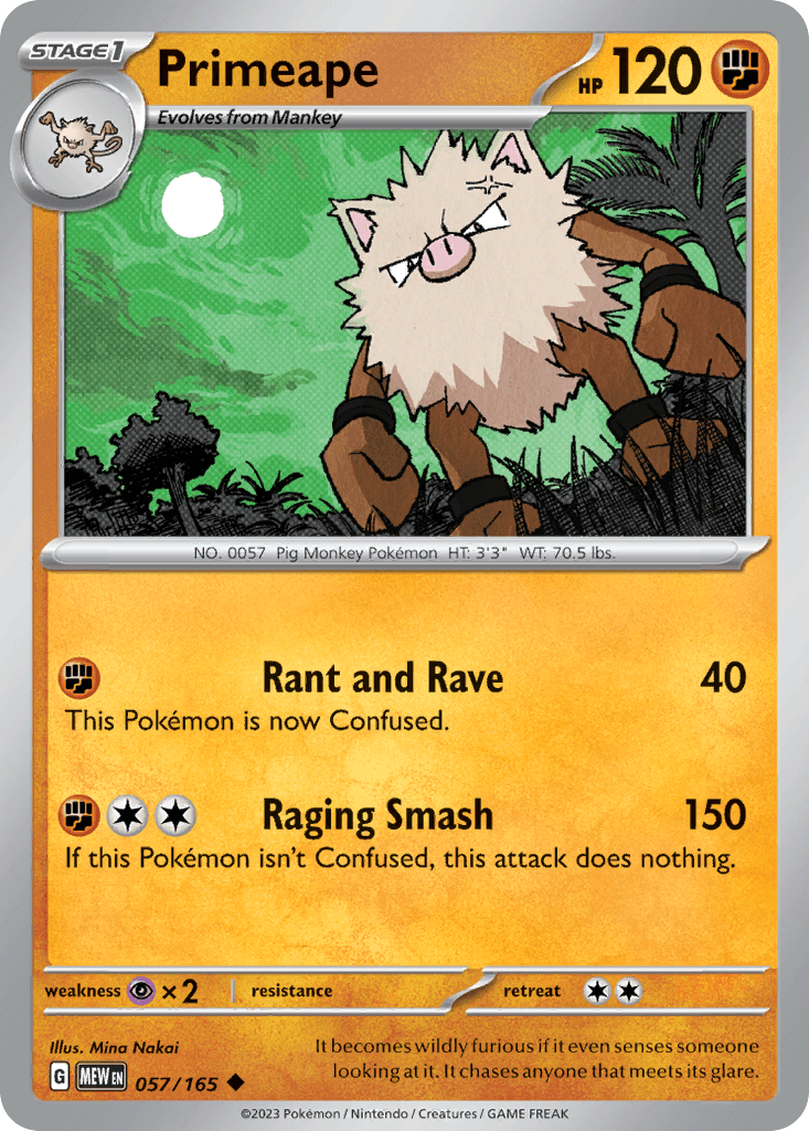 Primeape 151