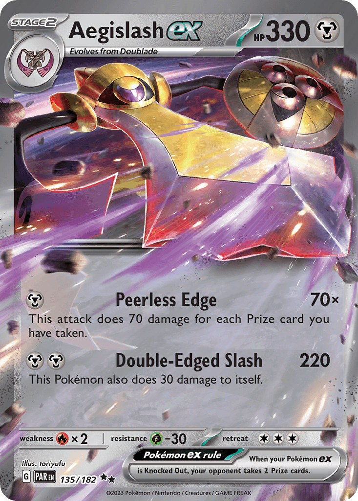 Aegislash ex Paradox Rift