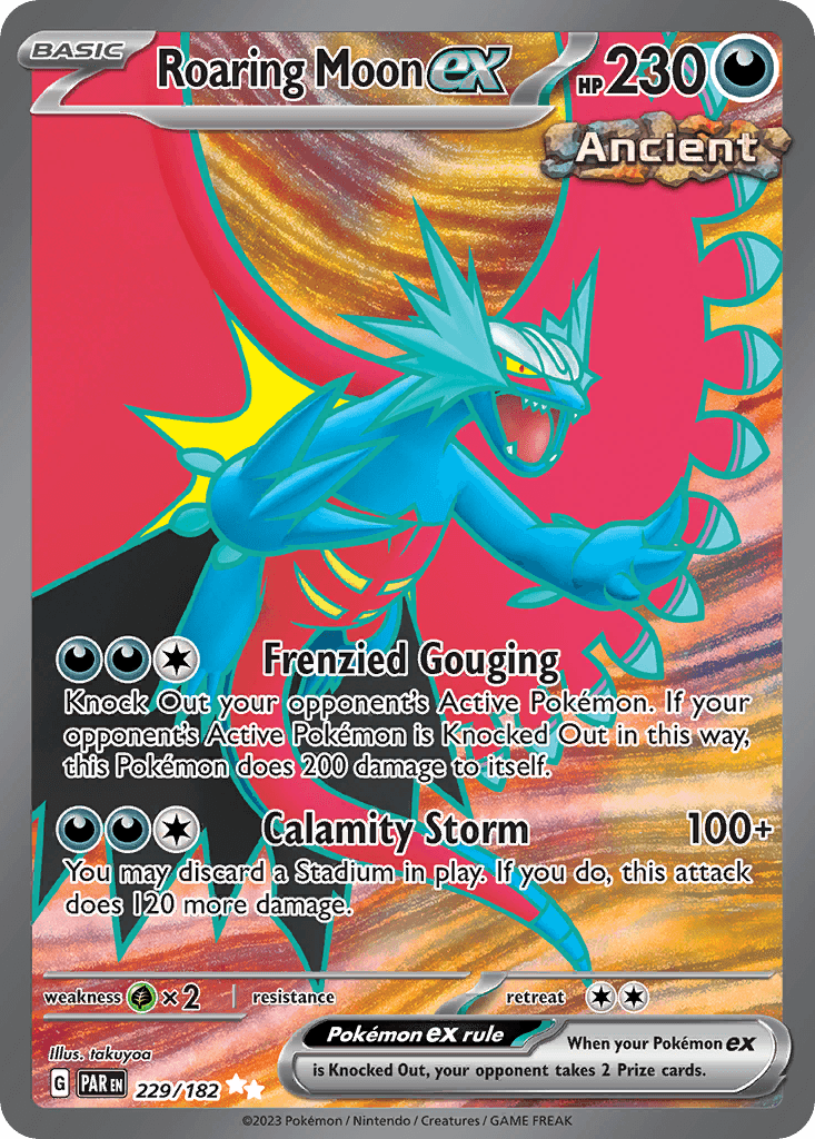 Roaring Moon ex Paradox Rift