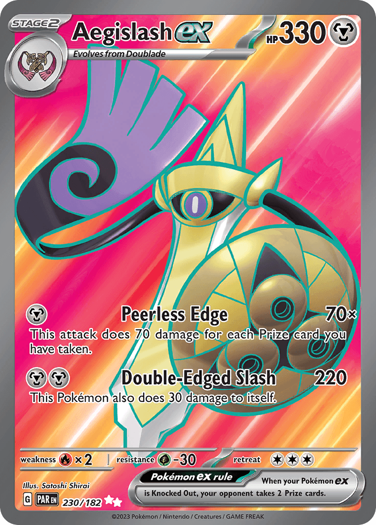 Aegislash ex Paradox Rift