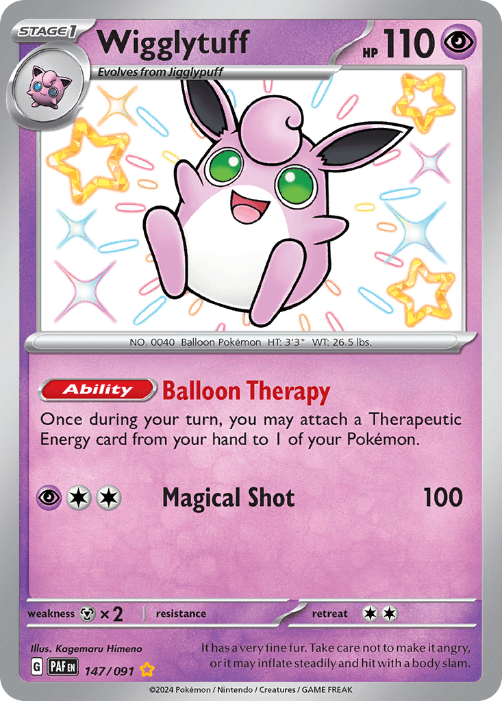 Wigglytuff Paldean Fates