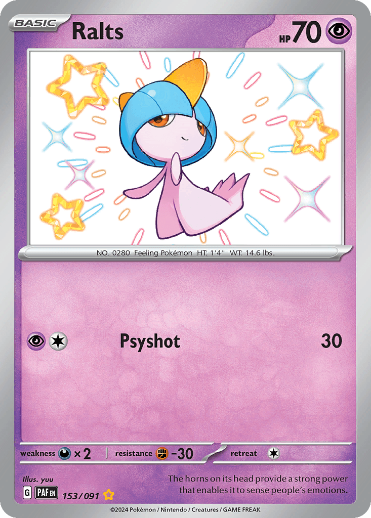 Ralts Paldean Fates
